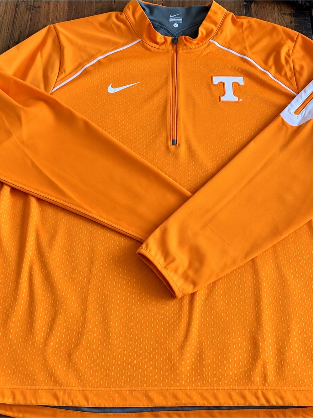 Nike Orange Tennessee Volunteers 1/4 Zip Pullover